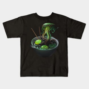 Alien Noodle Soup, Prepared with Fresh Alien Kids T-Shirt